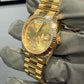 Rolex Presidential Yellow Gold Day-Date 40MM - President Bracelet Watch - Champagne Baguette Diamond Dial - 228238-0005