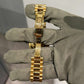 Rolex Presidential Yellow Gold Day-Date 40MM - President Bracelet Watch - Champagne Baguette Diamond Dial - 228238-0005