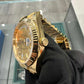 Rolex Presidential Yellow Gold Day-Date 40MM - President Bracelet Watch - Champagne Baguette Diamond Dial - 228238-0005