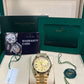 Rolex Presidential Yellow Gold Day-Date 40MM - President Bracelet Watch - Champagne Baguette Diamond Dial - 228238-0005