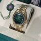 Rolex Day-Date - 40 MM - Yellow Gold - Green Dial - 228238-0069