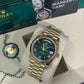 Rolex Day-Date - 40 MM - Yellow Gold - Green Dial - 228238-0069