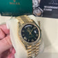 Rolex Day-Date - 40 MM - Yellow Gold - Green Dial - 228238-0069