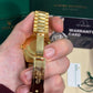 Rolex Presidential Yellow Gold Day-Date 40MM - President Bracelet Watch - Green Roman Dial - 228238-0061