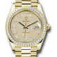 Rolex Presidential Yellow Gold Day-Date 40MM - President Bracelet - Diamond Bezel - Diamond-Paved Dial - 228398tbr dpbdp