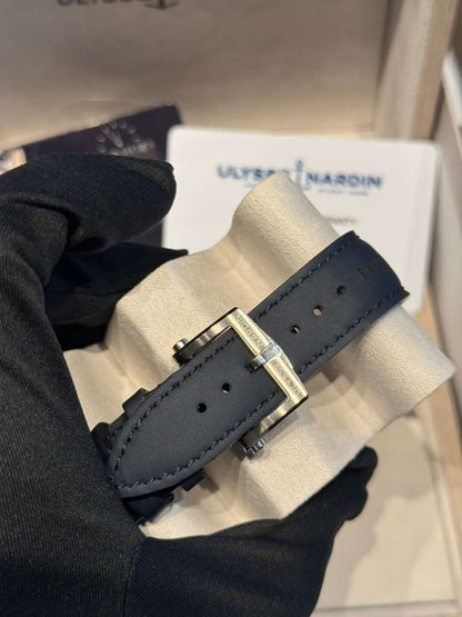 Ulysse Nardin Freak Titanium 43 MM - Blue Leather Strap - Blue Dial - 2303-270.1/03