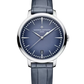 Vacheron Constantin Patrimony White Gold 36.5 MM - Blue Leather Strap - Blue Dial - 4110U/000G-B906