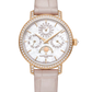 Vacheron Constantin Traditionnelle Rose Gold 36.5 MM - Pink Leather Strap - Diamond Bezel - Mother-of-pearl Dial - 4305T/000R-B947