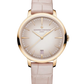 Vacheron Constantin Patrimony Pink Gold 36.5 MM - Pink Leather Strap - Pink Dial - 4110U/000R-B905