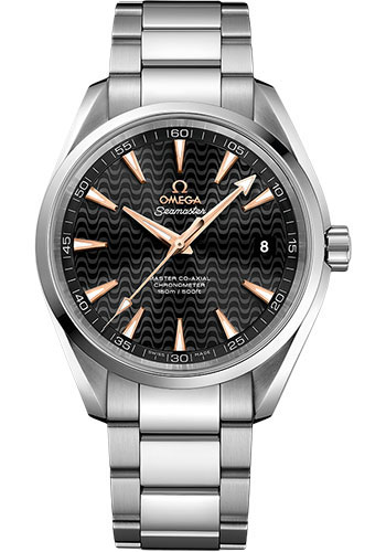 Omega Seamaster Stainless Steel 41.5 MM - Stainless Steel Bracelet - Black Dial - 231.10.42.21.01.006 nyc watcher nyc watches