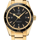 Omega Seamaster Yellow Gold 41 MM - Yellow Gold Bracelet - Black Dial - 233.60.41.21.01.002 nyc watcher nyc watches