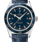 Omega Seamaster Platinum 41 MM - Blue Leather Strap - Blue Dial - 233.93.41.21.03.001 nyc watcher nyc watches