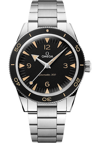 Omega Seamaster Stainless Steel 41 MM - Stainless Steel Bracelet - Black Dial - 234.30.41.21.01.001 nyc watcher nyc watches