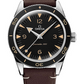 Omega Seamaster Stainless Steel 41 MM - Brown Leather Strap - Black Dial - 234.32.41.21.01.001 nyc watcher nyc watches