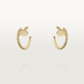 Cartier Just Un Clou Earrings - Yellow Gold - Diamonds - B8301430