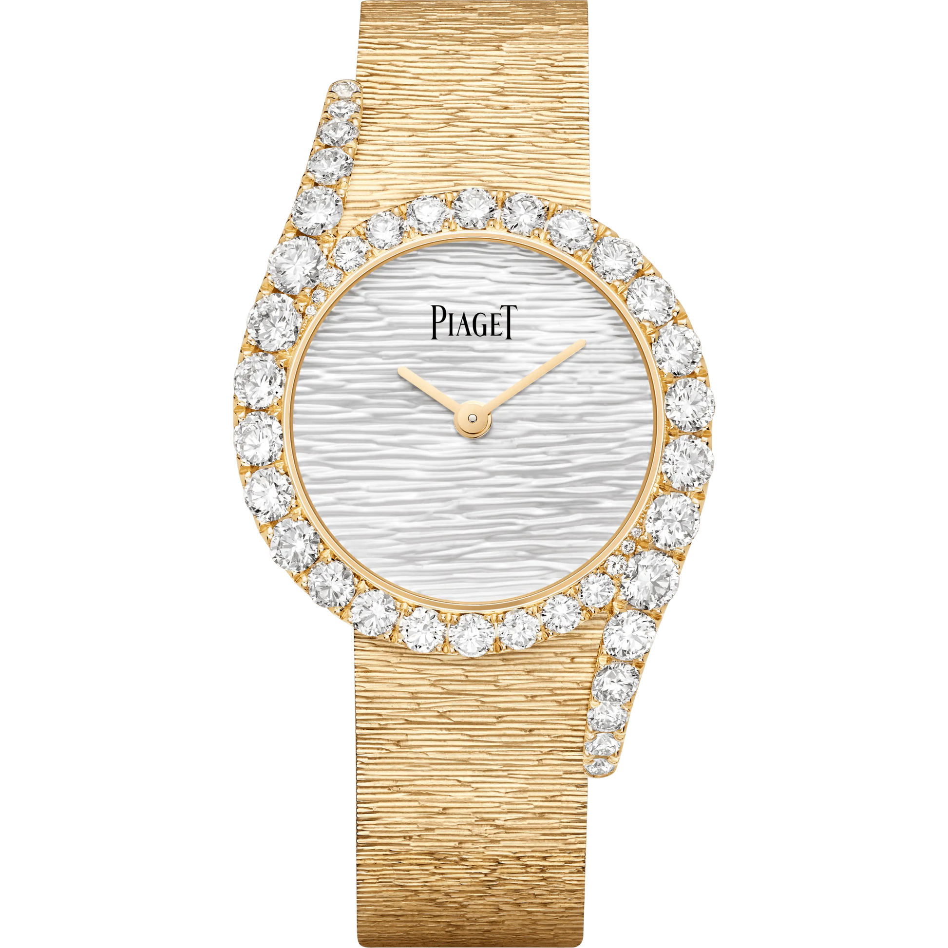 Piaget Limelight Gala - Rose Gold 32 MM - Rose Gold Bracelet - Diamond Bezel - Silver Dial - G0A46171