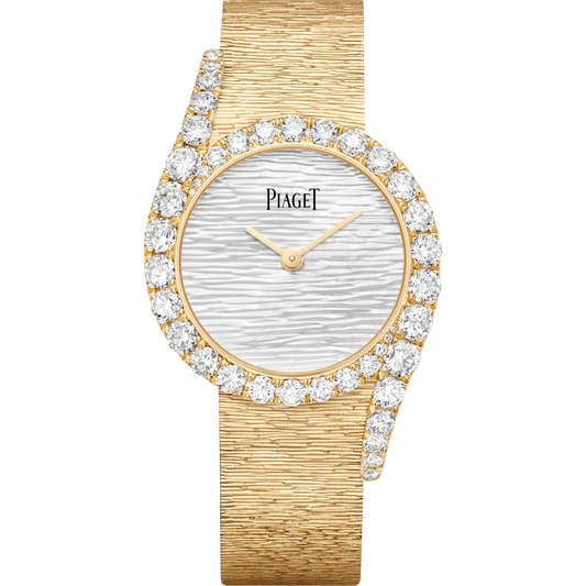 Piaget Limelight Gala - Rose Gold 32 MM - Rose Gold Bracelet - Diamond Bezel - Silver Dial - G0A46171