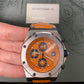 Audemars Piguet - Royal Oak Offshore - Chronograph - 42 MM - Steel - Orange Dial - 25770ST.O.0009.03