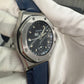 Audemars Piguet - Royal Oak Offshore - Triple Calendar - 38 MM - Steel - Dark Blue Dial - 25808ST.0.0009/01