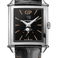 Girard-Perregaux Vintage 1945 Stainless Steel 36.10 x 35.25 MM - Black Leather Strap - Onyx Dial - 25882-11-631-BB6B