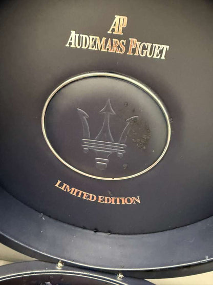 Audemars Piguet - Millenary - Maserati Limited Edition - 45 MM - Steel - Silver Dial - Leather Strap - 26150ST.OO.D084CU.01
