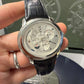 Audemars Piguet - Millenary - Maserati Limited Edition - 45 MM - Steel - Silver Dial - Leather Strap - 26150ST.OO.D084CU.01