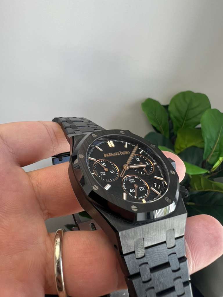 Audemars Piguet Royal Oak Selfwinding Chronograph 41 MM - Black Ceramic Bracelet - Black Dial - 26240CE.OO.1225CE.02