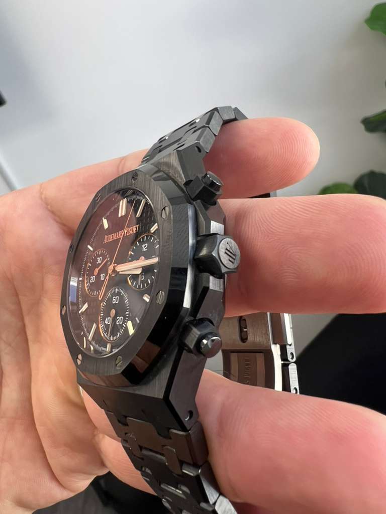 Audemars Piguet Royal Oak Selfwinding Chronograph 41 MM - Black Ceramic Bracelet - Black Dial - 26240CE.OO.1225CE.02