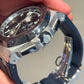 Audemars Piguet Royal Oak Offshore Tourbillon Chronograph Platinum 44 MM - Blue Rubber Strap - Skeleton Blue Dial - 26388PO.OO.D027CA.01