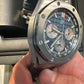 Audemars Piguet Royal Oak Offshore Titanium Selfwinding Chronograph 43 MM - Blue Rubber Strap - Blue Dial - 26420TI.OO.A027CA.01