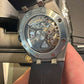 Audemars Piguet Royal Oak Offshore Titanium Selfwinding Chronograph 43 MM - Blue Rubber Strap - Blue Dial - 26420TI.OO.A027CA.01