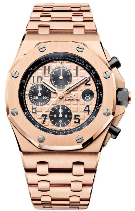 Audemars Piguet - Royal Oak Offshore - 42 MM - Rose Gold - Chronograph - 26470OR.OO.1000OR.01 nyc watcher nyc watches 