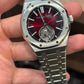 Audemars Piguet - Royal Oak Flying Tourbillon - 41 MM - Steel - Burgundy Dial - 26730ST.OO.1320ST.05