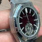Audemars Piguet - Royal Oak Flying Tourbillon - 41 MM - Steel - Burgundy Dial - 26730ST.OO.1320ST.05