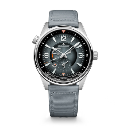 JLC - Polaris Geographic - 42 MM - Stainless Steel - Ocean Gray Dial - Black Rubber Strap - Q9078640