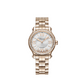 Chopard Happy Sport Rose Gold 33 MM - Rose Gold Bracelet - White Gold Diamond Dial - 275378-5004