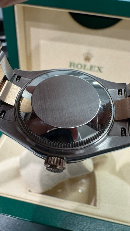 Rolex Steel and Everose Gold Datejust - 31 MM - Oyster Bracelet - Domed Bezel - Rosé Index Dial - 278241-0009