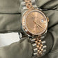 Rolex Steel and Everose Gold Datejust - 31 MM - Jubilee Bracelet - Fluted Bezel - Rose Roman Dial - 278271-0006