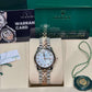 Rolex Steel and Everose Gold Datejust - 31 MM - Jubilee Bracelet - Fluted Bezel - White Mother-Of-Pearl Diamond Dial - 278271-0026