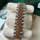 Rolex Steel and Yellow Gold Datejust - 31 MM - Jubilee Bracelet - Fluted Bezel - Champagne Index Dial - 278273-0014