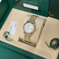 Rolex Steel and Yellow Gold Datejust - 31 MM - Jubilee Bracelet - Fluted Bezel - Mother-of-Pearl Diamond Dial - 278273-0028