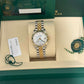 Rolex Steel and Yellow Gold Datejust - 31 MM - Jubilee Bracelet - Fluted Bezel - Mother-of-Pearl Diamond Dial - 278273-0028