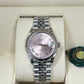 Rolex Steel and White Gold Datejust - 31 MM - Jubilee Bracelet - Fluted Bezel - Pink Roman Diamond 6 Dial - 278274 pdr6j