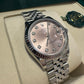Rolex Steel and White Gold Datejust - 31 MM - Jubilee Bracelet - Fluted Bezel - Pink Diamond Dial - 278274 pdj