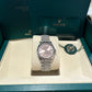 Rolex Steel and White Gold Datejust - 31 MM - Jubilee Bracelet - Fluted Bezel - Pink Diamond Dial - 278274 pdj