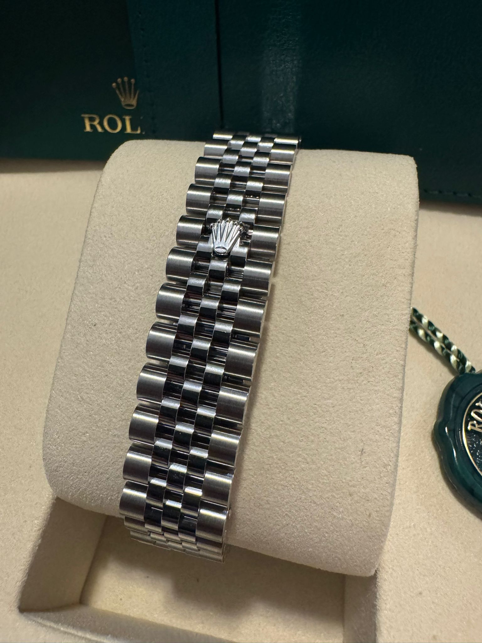 Rolex Steel and White Gold Datejust - 31 MM - Jubilee Bracelet - Fluted Bezel - Pink Diamond Dial - 278274 pdj