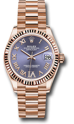 Rolex Datejust - 31 MM - Rose Gold - 278275 aubdr6p  nyc watcher nyc watches