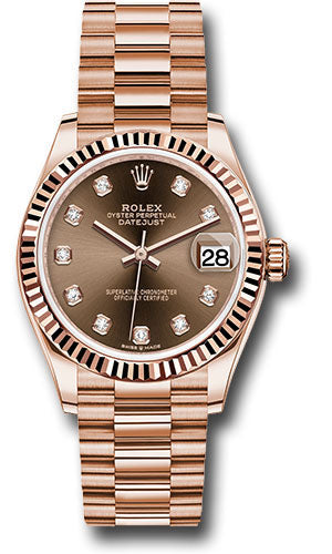 Rolex Datejust - 31 MM -  Rose Gold - 278275 chodp  nyc watcher nyc watches