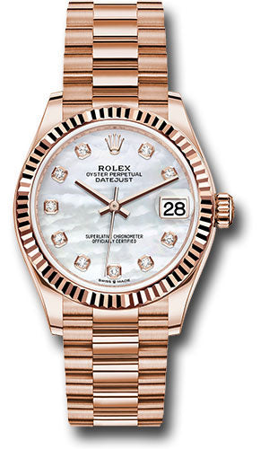 Rolex Datejust - 31 MM - Rose Gold - 278275 mdp  nyc watcher nyc watches