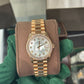 Rolex Everose Gold Datejust - 31 MM - President Bracelet - Diamond Bezel - Silver Diamond Dial - 278285RBR mdp